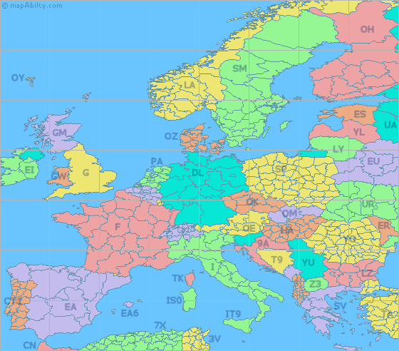 Map Of Europe Union