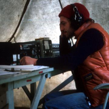 Tim, operating during the 1979 NFD, with the Clifton ARC.