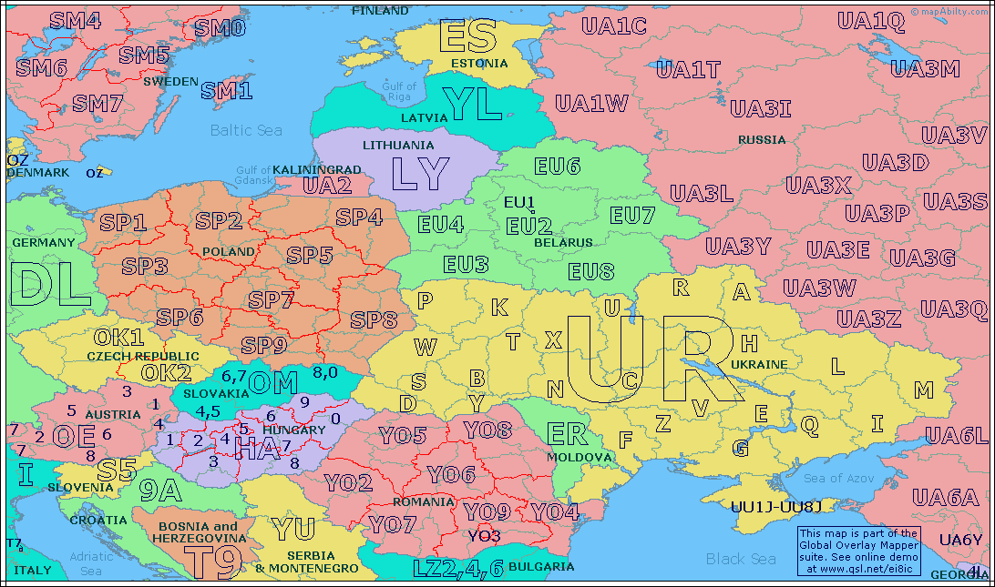 map of eastern europe. Map of Eastern Europe