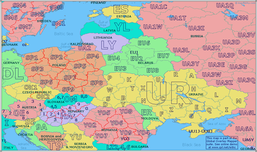 Political Map Of Eastern Europe