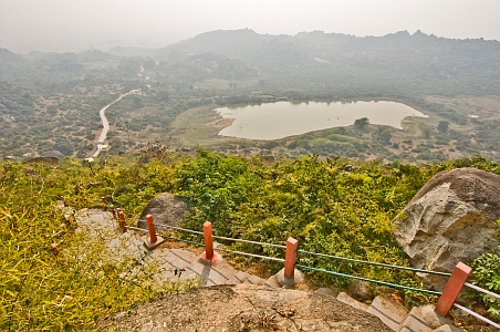 Descending from Siddheshwar Peak - Click to show bigger image in new browser