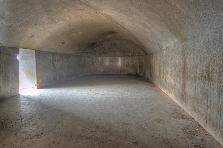 Interior of the Gopika cave, looking to the left of the doorway - Click to show bigger image in new browser