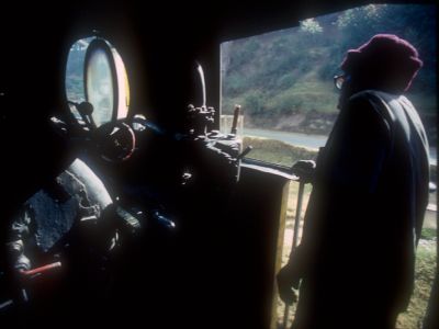 On the footplate: Ooty to Coonoor - Click to show full-size image in new browser