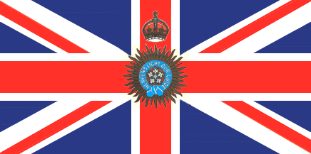 British Indian Empire flag, 1879-1945