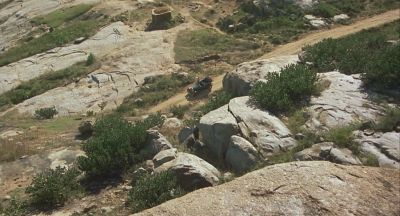 Mrs Callender's car picks up Miss Quested - Click to show full-size image in new browser