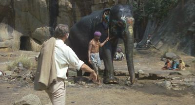 Mr Fielding arrives at the lower cave - Click to show full-size image in new browser