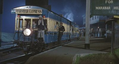The Marabar Express departs from Chandrapore - Click to show full-size image in new browser
