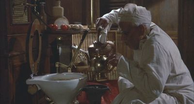The bearer cooks breakfast - Click to show full-size image in new browser