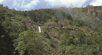 The NMR crosses a waterfall - Click to show full-size image in new browser