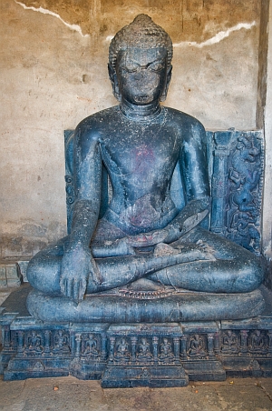 Statue of the Seated Buddha - Click to show bigger image in new browser