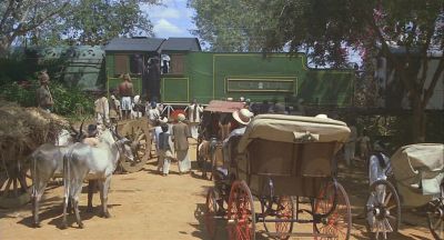 Waiting at a level crossing - Click to show full-size image in new browser