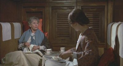 Mrs Moore and Adela have their breakfast - Click to show full-size image in new browser