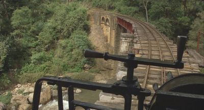 Approaching Adderley Viaduct - Click to show full-size image in new browser